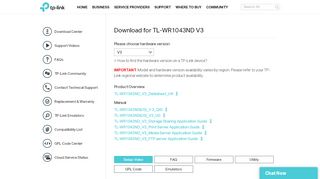 
                            1. Download for TL-WR1043ND | TP-Link