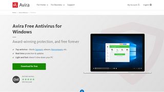 
                            3. Download Free Antivirus 2019 for Windows | Avira