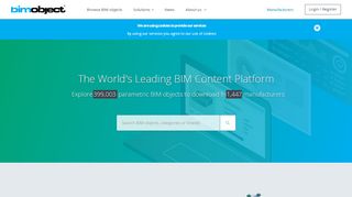 
                            10. Download free BIM content from the BIMobject Cloud