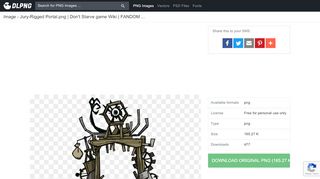 
                            9. Download Free png Image Jury Rigged Portal.png | Don't Starve game ...