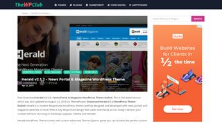 
                            9. [Download] Herald v2.1.2 - News Portal & Magazine WordPress Theme