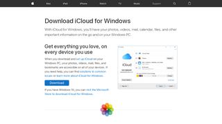 
                            5. Download iCloud for Windows - Apple Support