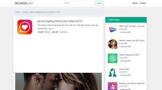 
                            8. Download Jaumo Flirt Chat PC - Install Jaumo Flirt Chat on ...