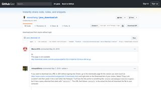 
                            5. download java from oracle without login · GitHub