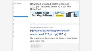 
                            8. Download jetspeed-portal-resources-2.2.2.jar - Java2s