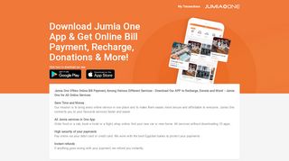 
                            9. Download Jumia One App & Get Online Bill Payment, Recharge ...
