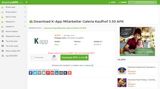 
                            7. Download K-App Mitarbeiter Galeria Kaufhof 3.30 APK ...