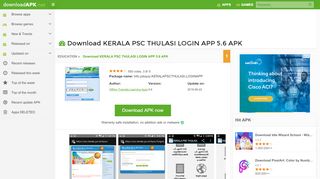 
                            6. Download KERALA PSC THULASI LOGIN APP 5.6 APK ...