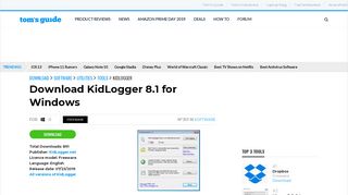 
                            6. Download KidLogger 8.1 (Free) for Windows - Tom's Guide