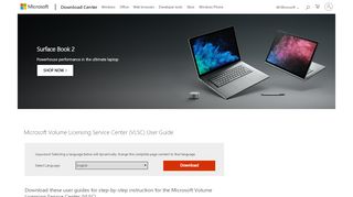 
                            8. Download Microsoft Volume Licensing Service Center (VLSC ...