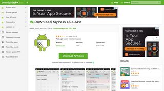 
                            9. Download MyPass 1.3.4 APK | downloadAPK.net