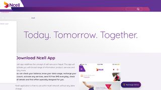 
                            2. Download Ncell App