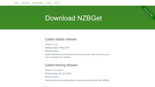 
                            9. Download NZBGet
