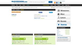 
                            9. Download Old Versions of AdWords for Android - OldVersion.com