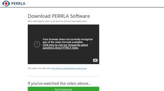 
                            7. Download PERRLA Software - Login