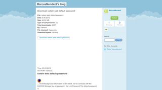 
                            5. Download radwin web default password - MarcusMendez2's blog