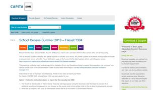 
                            7. Download & Support | Capita Education Support Services