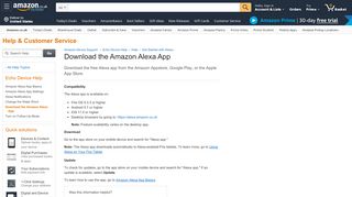 
                            2. Download the Amazon Alexa App - Amazon.co.uk Help