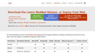 
                            6. Download the latest iRedMail release