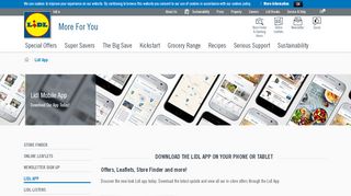 
                            2. Download the Lidl App for Apple and Android - www.lidl.ie