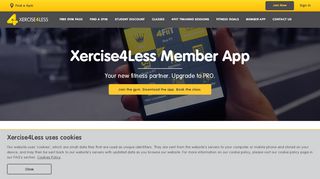 
                            5. Download the Xercise4Less app. Assisted training …