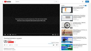 
                            8. Download tutorials in cg peers - YouTube