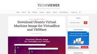 
                            8. Download Ubuntu Virtual Machine Image for …