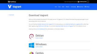 
                            8. Download - Vagrant by HashiCorp