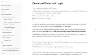 
                            6. Download Wallet and Login · IOTA Guide and FAQ