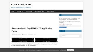 
                            8. [Downloadable] Pag-IBIG MP2 Application Form | …