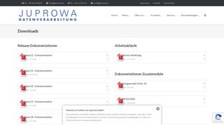 
                            2. Downloads für unsere Kunden - Juprowa