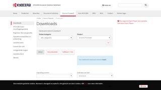
                            8. Downloads - KYOCERA Document Solutions