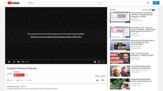 
                            8. Doxpop's Personal Calendar - YouTube