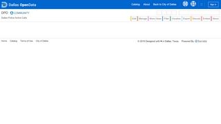 
                            2. dpd | Dallas OpenData