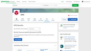 
                            3. DPD Employee Benefits and Perks | Glassdoor