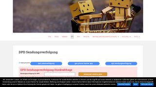 
                            10. DPD Sendungsverfolgung - Online DPD Paket …