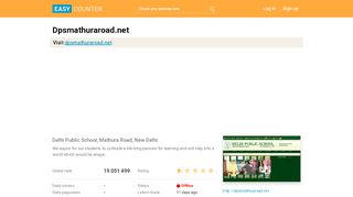 
                            7. Dpsmathuraroad.net - Easy Counter