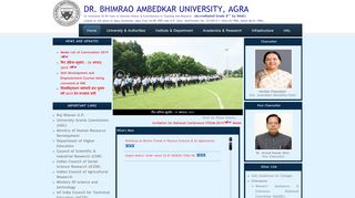 
                            1. DR. BHIMRAO AMBEDKAR UNIVERSITY, AGRA