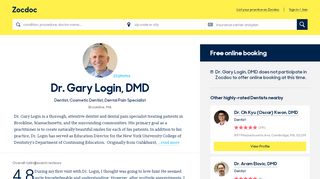 
                            5. Dr. Gary Login, DMD | Gary R. Login, DMD Brookline, MA ...