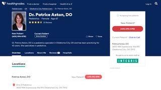 
                            6. Dr. Patrice Aston, DO - Book an Appointment - Oklahoma City, OK