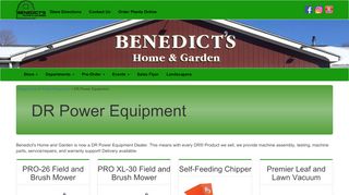 
                            5. DR Power Equipment - Benedict's Home and Garden