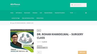 
                            8. DR. ROHAN KHANDELWAL – SURGERY CLASS – …