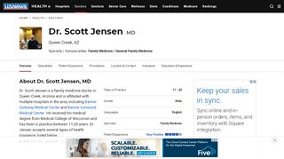 
                            7. Dr. Scott Jensen, Family Medicine Doctor in Queen Creek, AZ ...