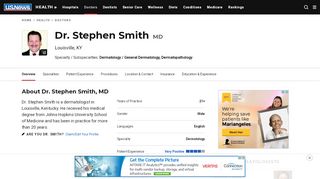 
                            9. Dr. Stephen Smith, Dermatologist in Louisville, KY | US News Doctors