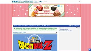 
                            8. Dragon Ball Z (TV) - Anime News Network