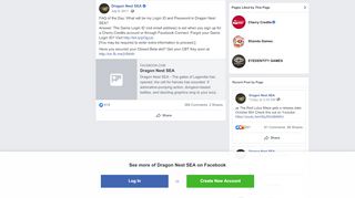 
                            7. Dragon Nest SEA - FAQ of the Day: What will be my Login ID ...