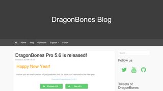 
                            6. DragonBones Blog