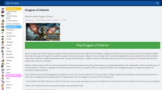 
                            1. Dragons of Atlantis online registration. Play the …