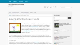 
                            1. Drawing & Painting: Kerpoof Studio | Cool Tools for