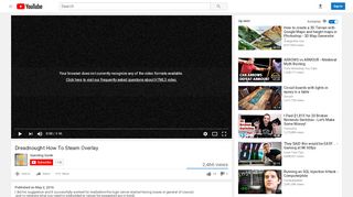 
                            7. Dreadnought How To Steam Overlay - YouTube